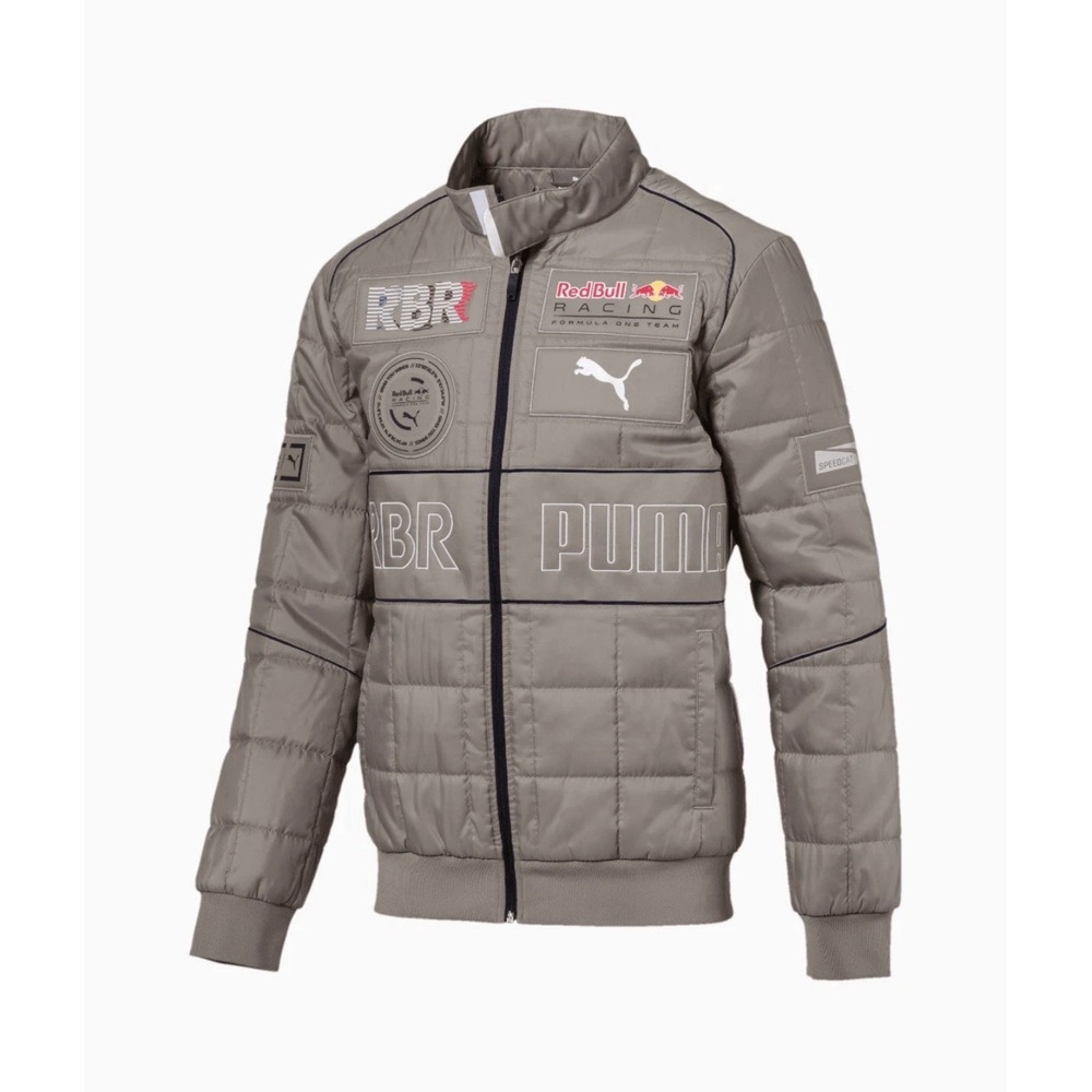 PUMA Red‎ Bull Formula 1 F1 Racing Speedcat Evo Zip-Up Men's M PufferJacket